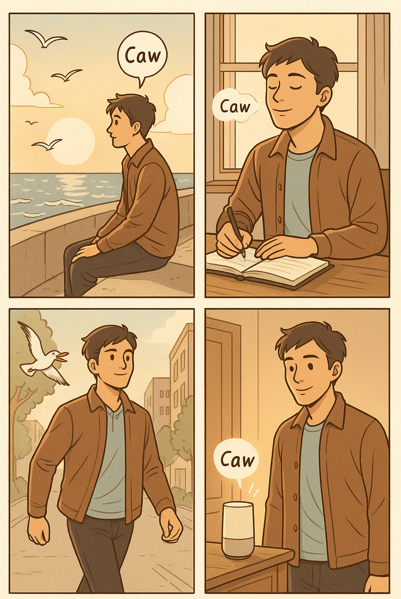 caw
