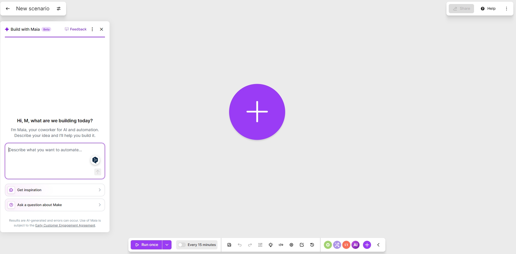 Make.comの使い方入門　無料プランでAI要約を自動化する